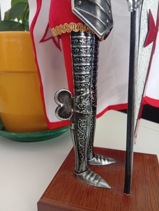 Figura Caballero Templario 38cm