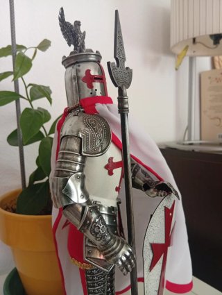 Figura Caballero Templario 38cm