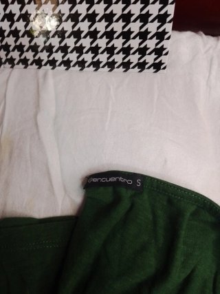 Camiseta verde Encuentro talla S