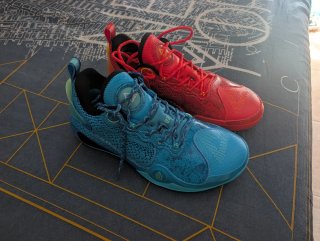 Zapas Baloncesto Peak AW3 Switch Azul/Rojo