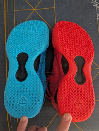 Zapas Baloncesto Peak AW3 Switch Azul/Rojo