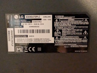 TV LG 4K UHD 43