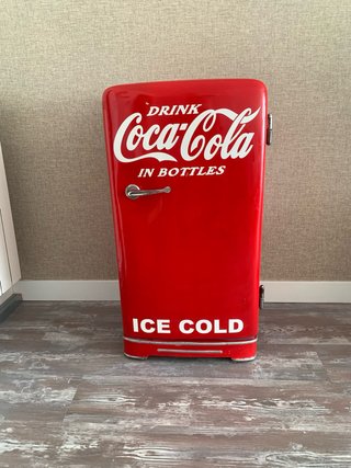 Nevera Coca Cola Vintage Roja