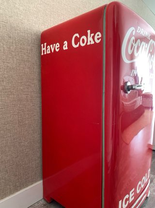 Nevera Coca Cola Vintage Roja