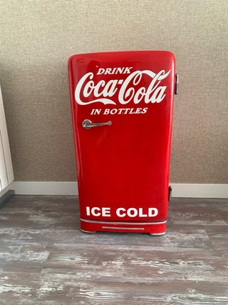 Nevera Coca Cola Vintage Roja