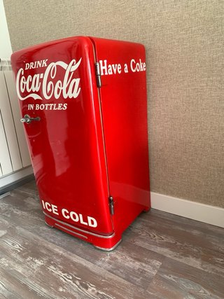 Nevera Coca Cola Vintage Roja