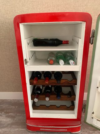 Nevera Coca Cola Vintage Roja