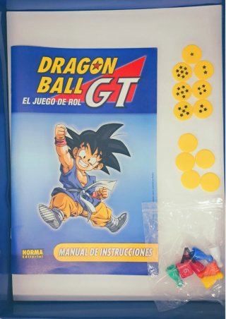 Juego de rol Dragon Ball GT ,Norma Editorial.