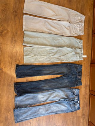 Pantalones Brownie y Bershka Talla 34