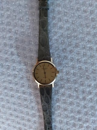 Reloj Favre Leuba Cuarzo Piel Lagarto