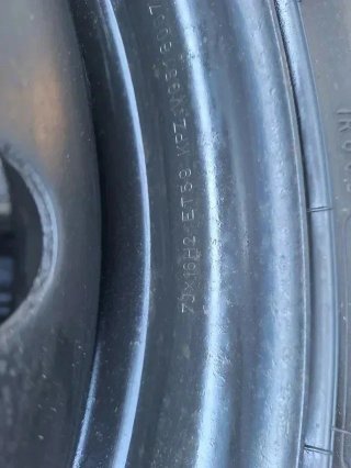 Volkswagen Sharan 1er modelo - Rueda de repuesto
