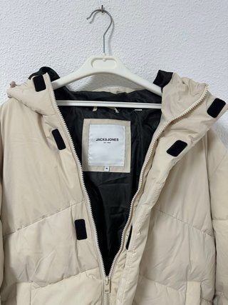 Abrigo acolchado beige Jack&Jones