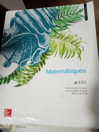 Matemàtiques 4t ESO