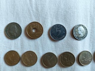Lote de monedas antiguas españolas