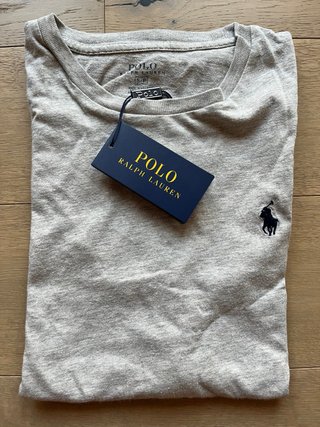 Maglia Polo Ralph Lauren Grigia Taglia S