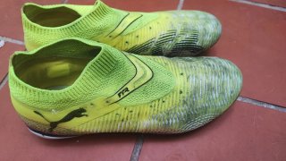 Zapatillas Fútbol Puma Talla 39 Verde/Amarillo