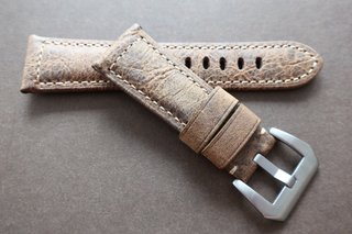 Cinturino 26mm in pelle Super Vintag 26/22mm per Panerai