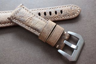 Cinturino 26mm in pelle Super Vintag 26/22mm per Panerai