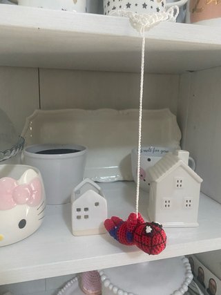 Spiderman amigurumi fatto a mano