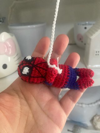 Spiderman amigurumi fatto a mano