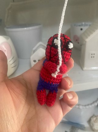 Spiderman amigurumi fatto a mano