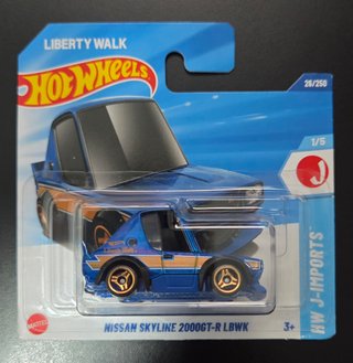 Hot Wheels Nissan Skyline 2000GT-R LBWK