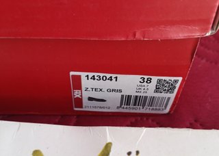 Bailarinas Xti Strass Gris Talla 38 Comfort tech