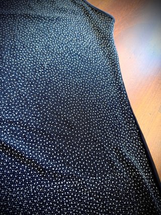 ABITINO NERO GLITTERATO CON COPRISPALLE ABBINATO