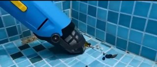 Aspirador Piscina Batería Limpiador Metal Plástico