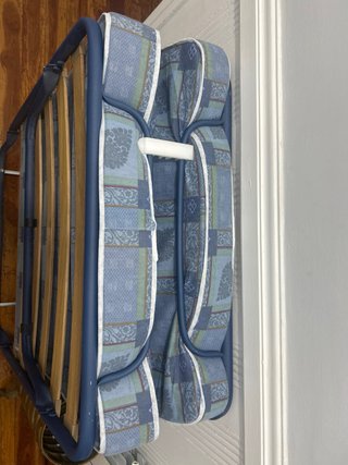 Cama plegable con colchón