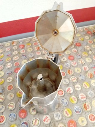 Cafetera Italiana 6 Tazas Aluminio