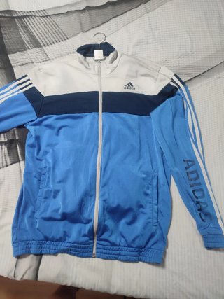 Chándal Adidas Azul y Blanco