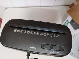 Trituradora de papel Hama