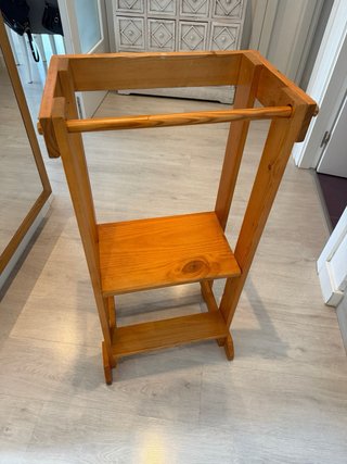 Torre Montessori di apprendimento in legno verniciato