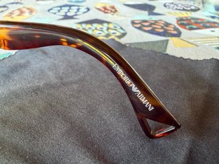 Gafas Vintage Emporio Armani Marrón/Dorado