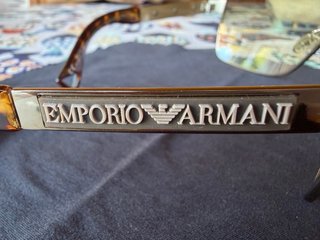 Gafas Vintage Emporio Armani Marrón/Dorado