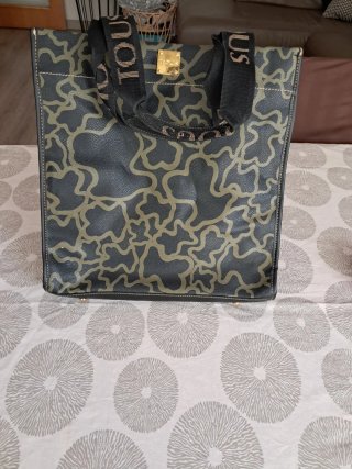 Bolso Tous Negro y Verde