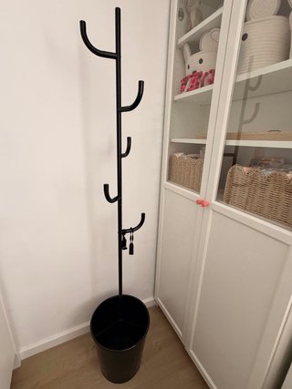 Perchero IKEA ÄLGANÄS negro