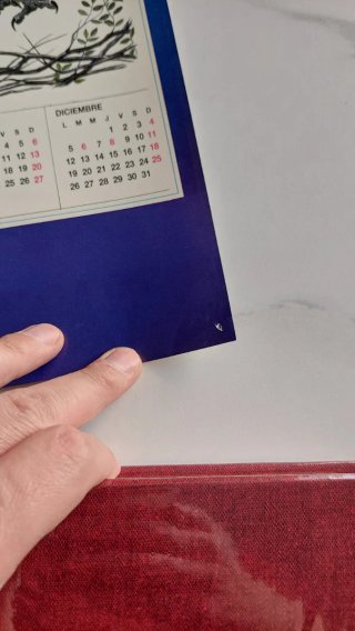 Calendario vintage Caja Salamanca 1988 Fauna CyL