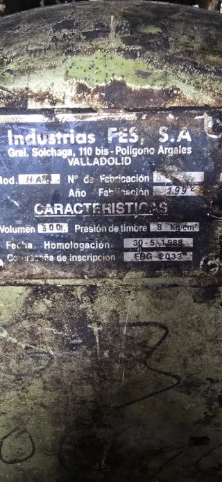 Compresor de aire industrial
