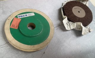 Lote 2 discos pulido y afilado profesional