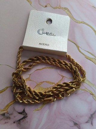 Cadena de acero Cuna dorada