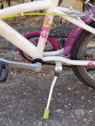 Bicicleta niña 20 Btwin rosa