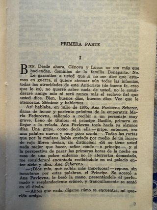 "Guerra y Paz" - León Tolstoy