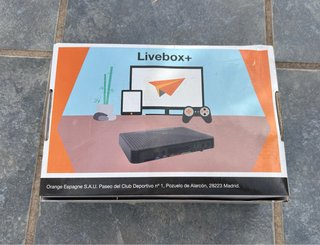 Router Livebox Plus Orange Wi-Fi AC Dual Band