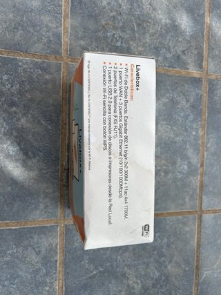 Router Livebox Plus Orange Wi-Fi AC Dual Band