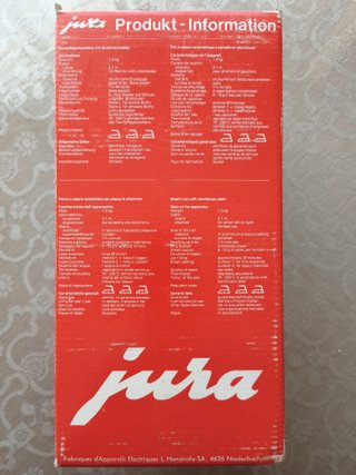 Plancha de vapor Jura - Vintage