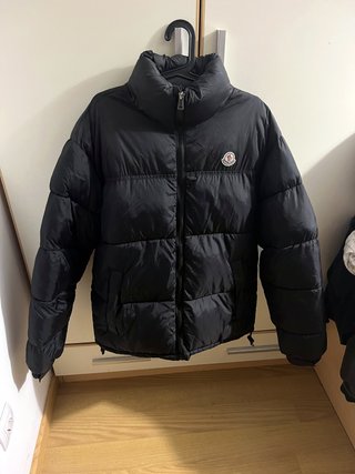 Plumifero Negro Cuello Alto Talla L