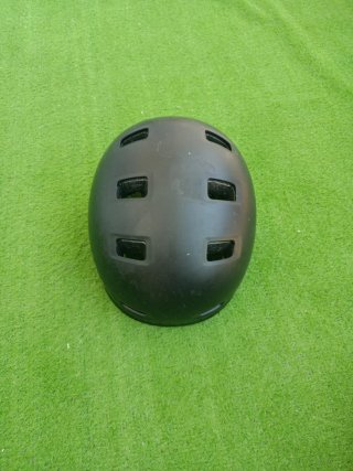 Casco Bici Negro y Amarillo