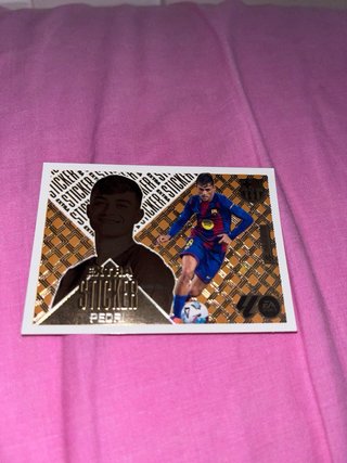 Cromo Extra Sticker Pedri Panini FCB EA Sports